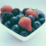 Berries In Heart Dish
